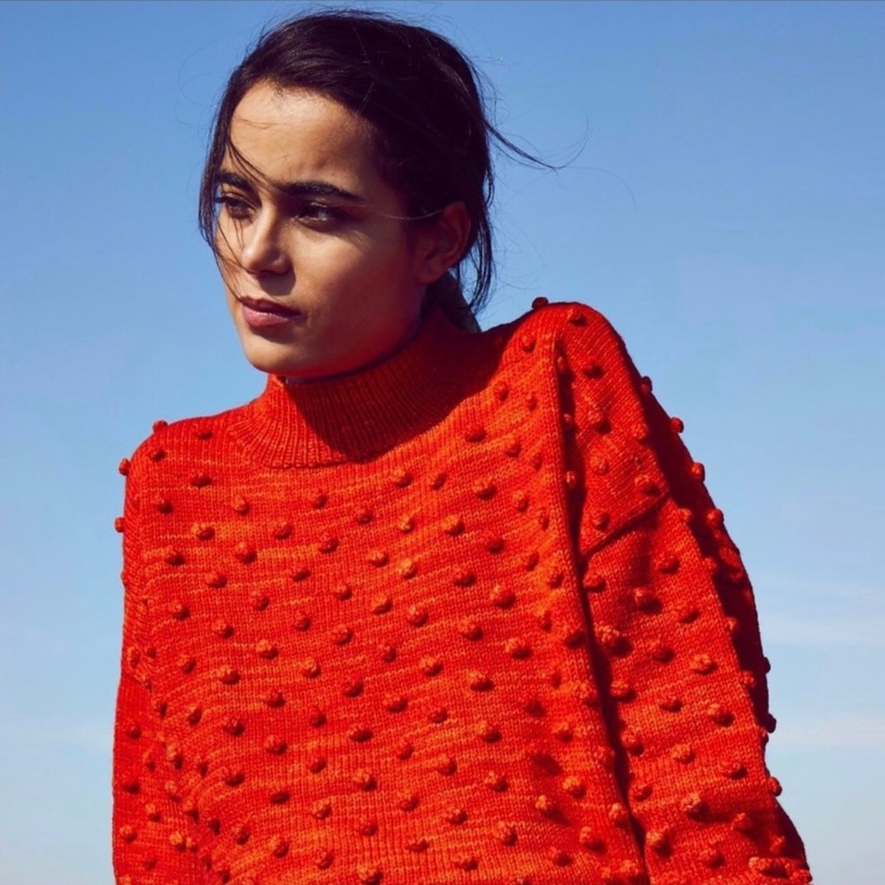 ISO Misha and Puff Original Wool Persimmon Popcorn Pullover from 2017 🙏🏽